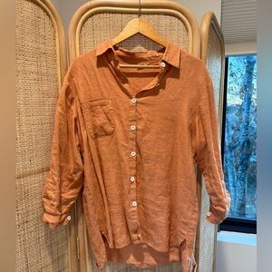 Shelter Linen Button Down